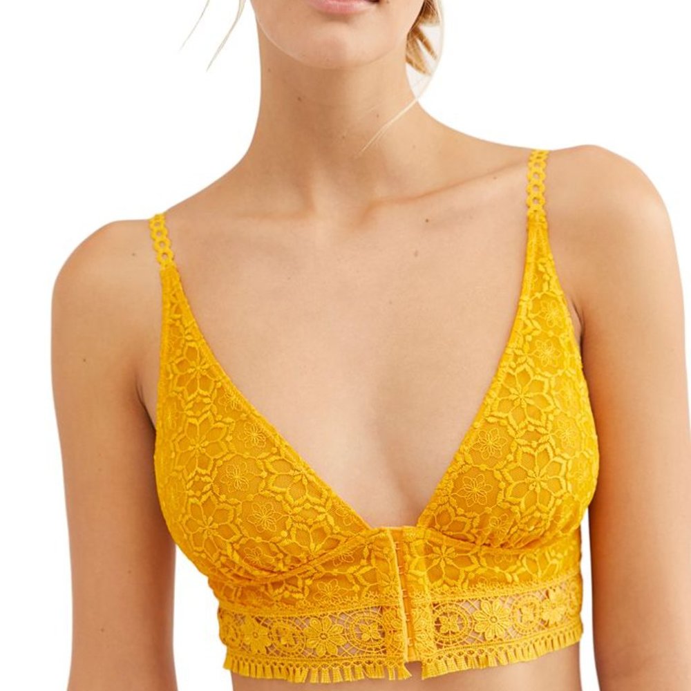 Free People Ella Soft Bra Sardenia Sunset Medium